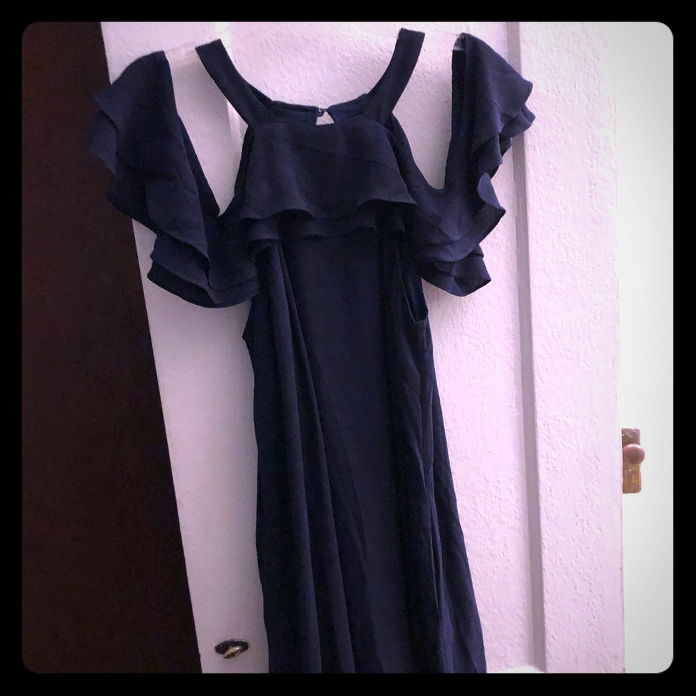 Chic soul nothing but class dress- Navy